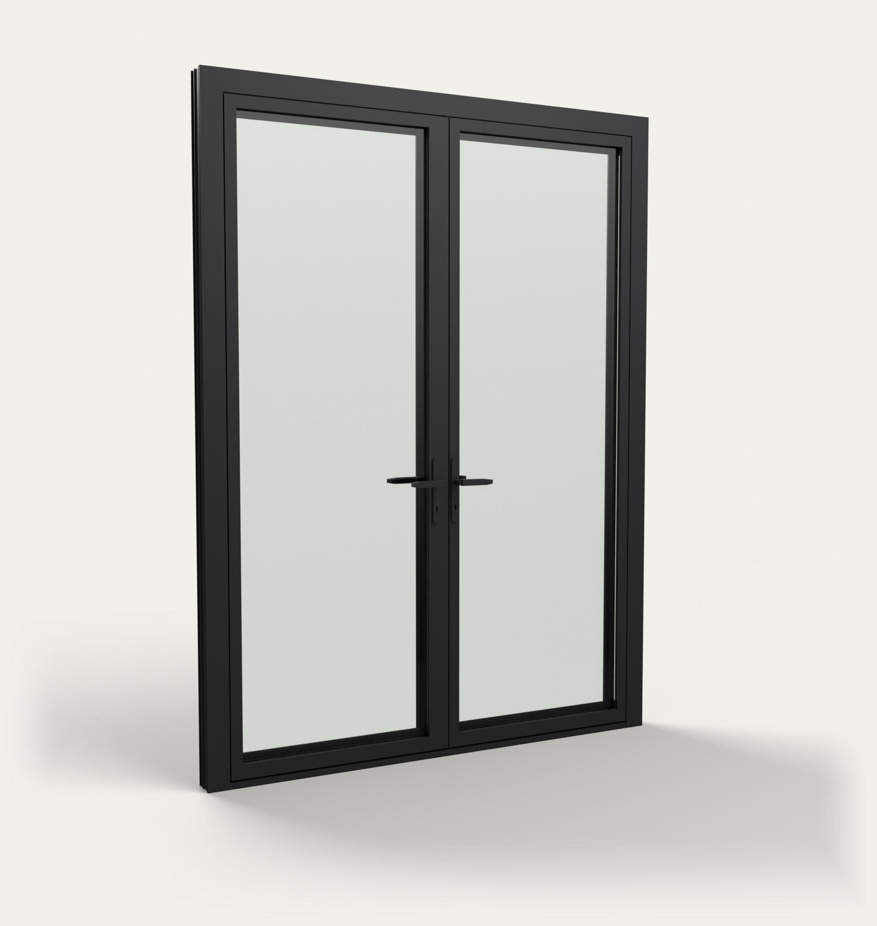 Neisen 95 Double outswing door, rendering
